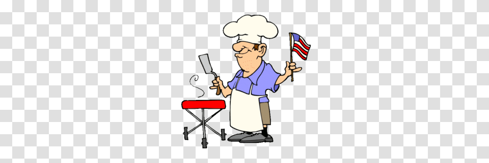 Labor Day Picnic Clipart, Person, Human, Chef Transparent Png