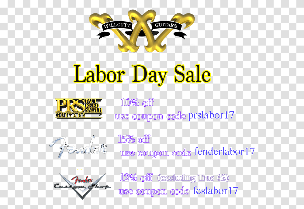 Labor Day Sale Fender Custom Shop, Flyer, Poster, Paper, Advertisement Transparent Png