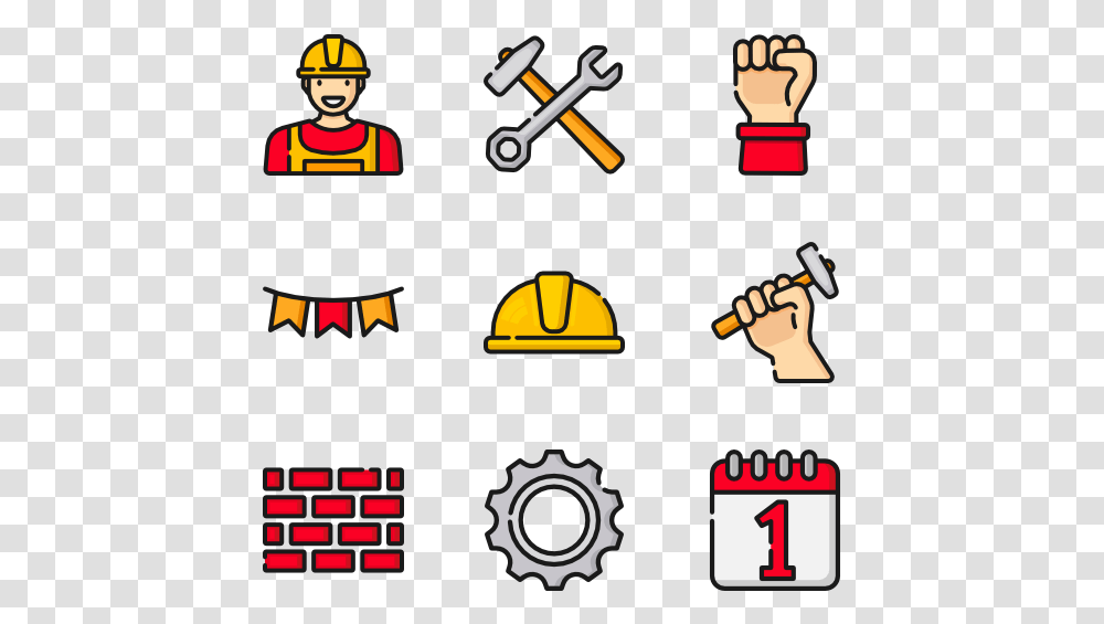 Labour Day Icons, Helmet, Apparel, Person Transparent Png