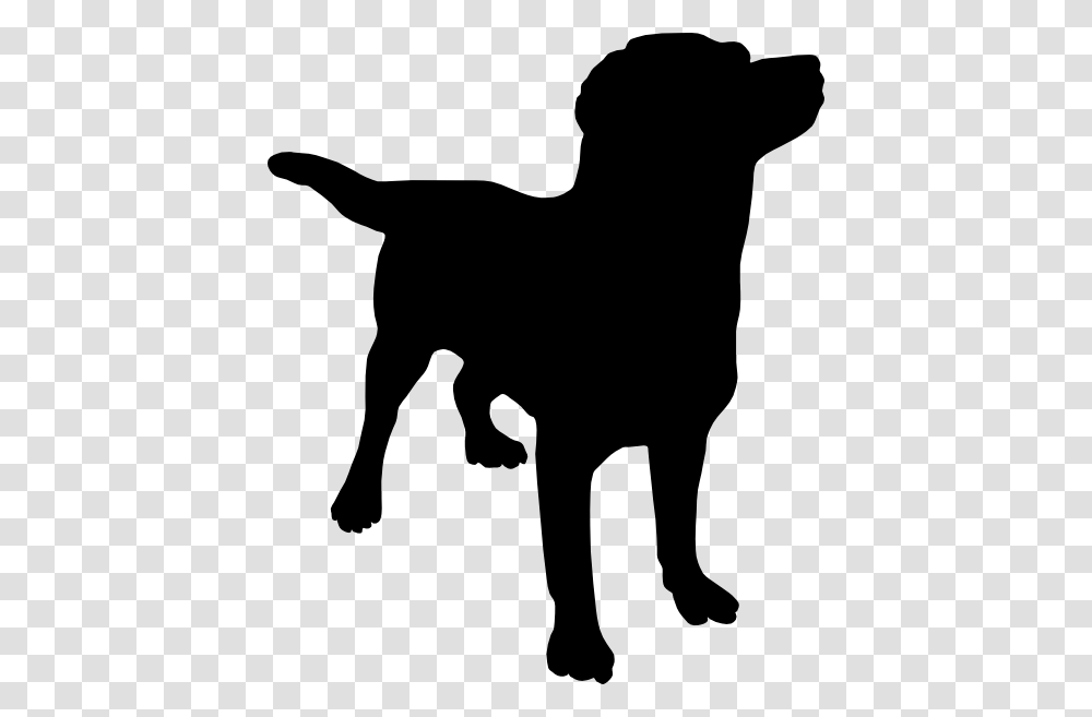 Labrador Black Dog Clip Art, Silhouette, Stencil, Person, Human Transparent Png