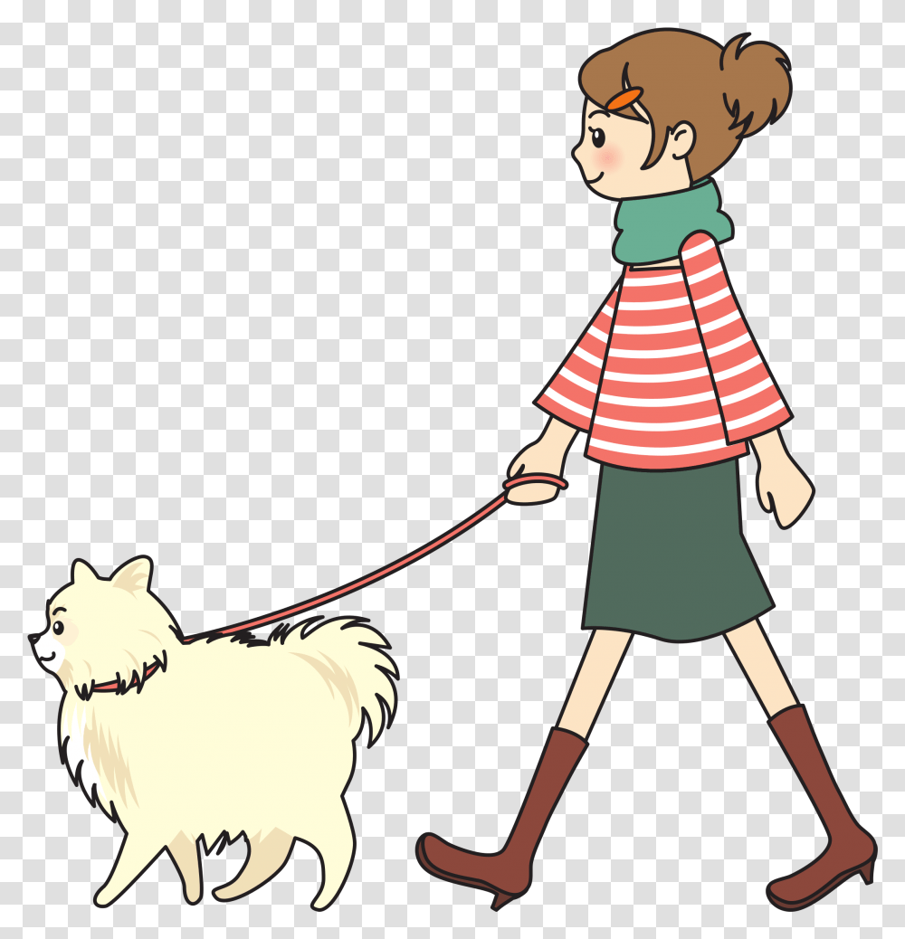 Labrador Retriever Pet Sitting Dog Walking Woman Person Walking Dog Clipart, Performer, Mammal, Costume, Girl Transparent Png