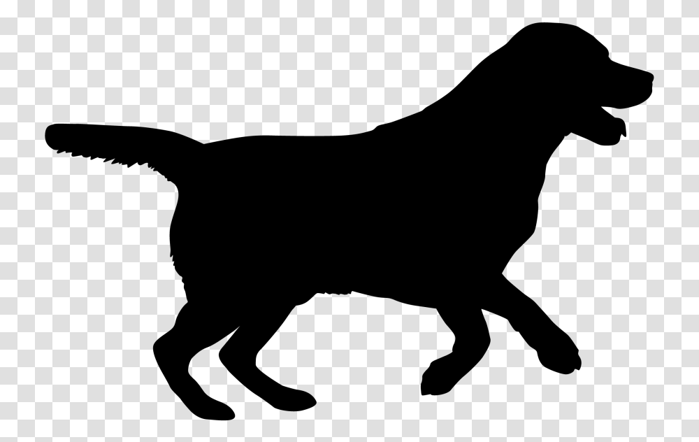Labrador Retriever Puppy Silhouette Dog Breed Cat Labrador Retriever Silhouette, Gray, World Of Warcraft Transparent Png