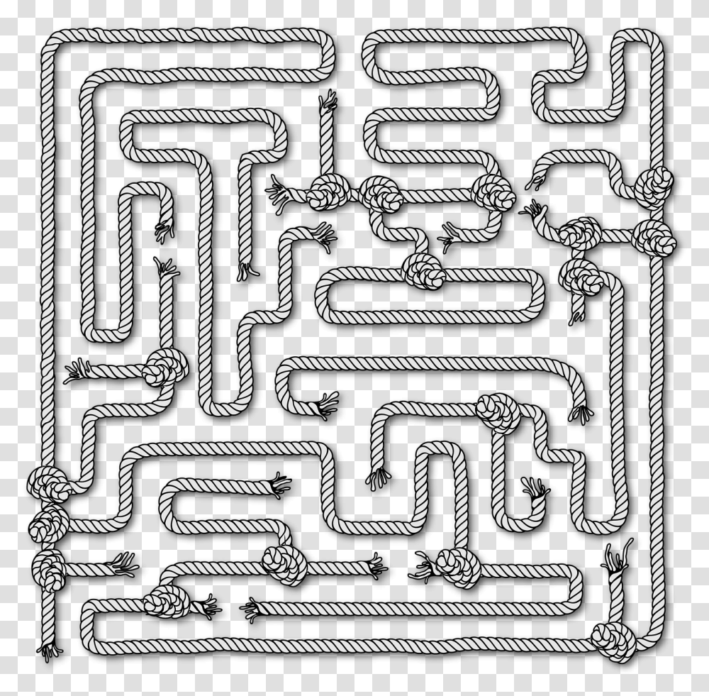Labyrinth English, Maze Transparent Png