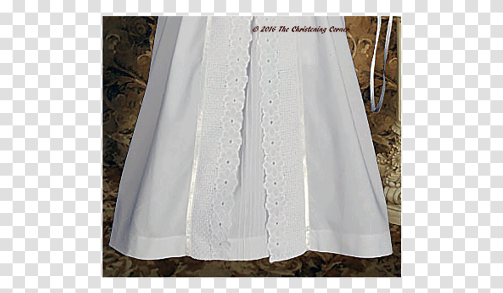 Lace Amp Pintuck Split Panel Christening Gown Tablecloth, Home Decor, Blouse, Dress Transparent Png