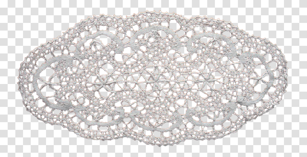 Lace Banner Doily, Rug, Panther, Wildlife, Mammal Transparent Png