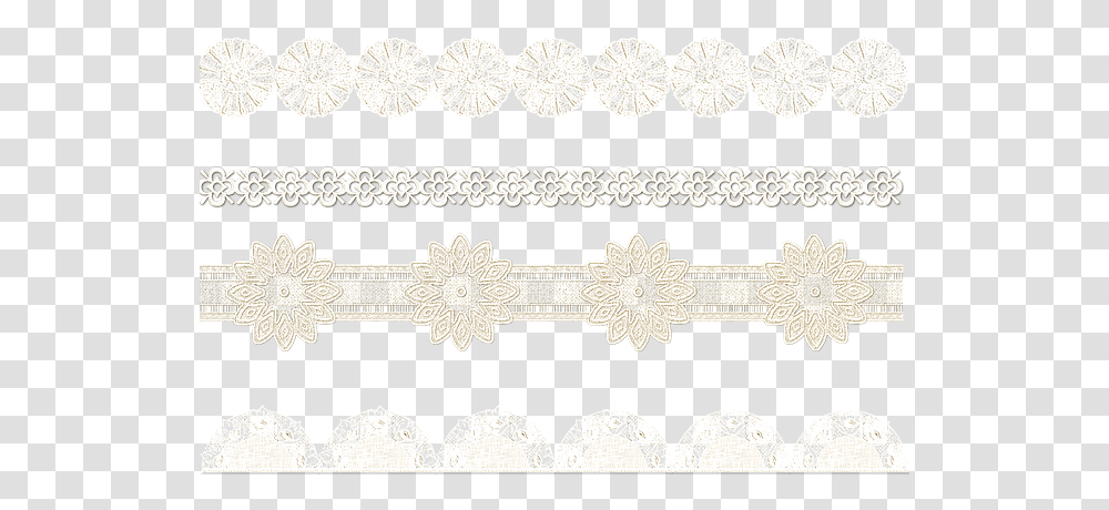 Lace Border Colorful Watercolor Tela De Encaje, Rug Transparent Png