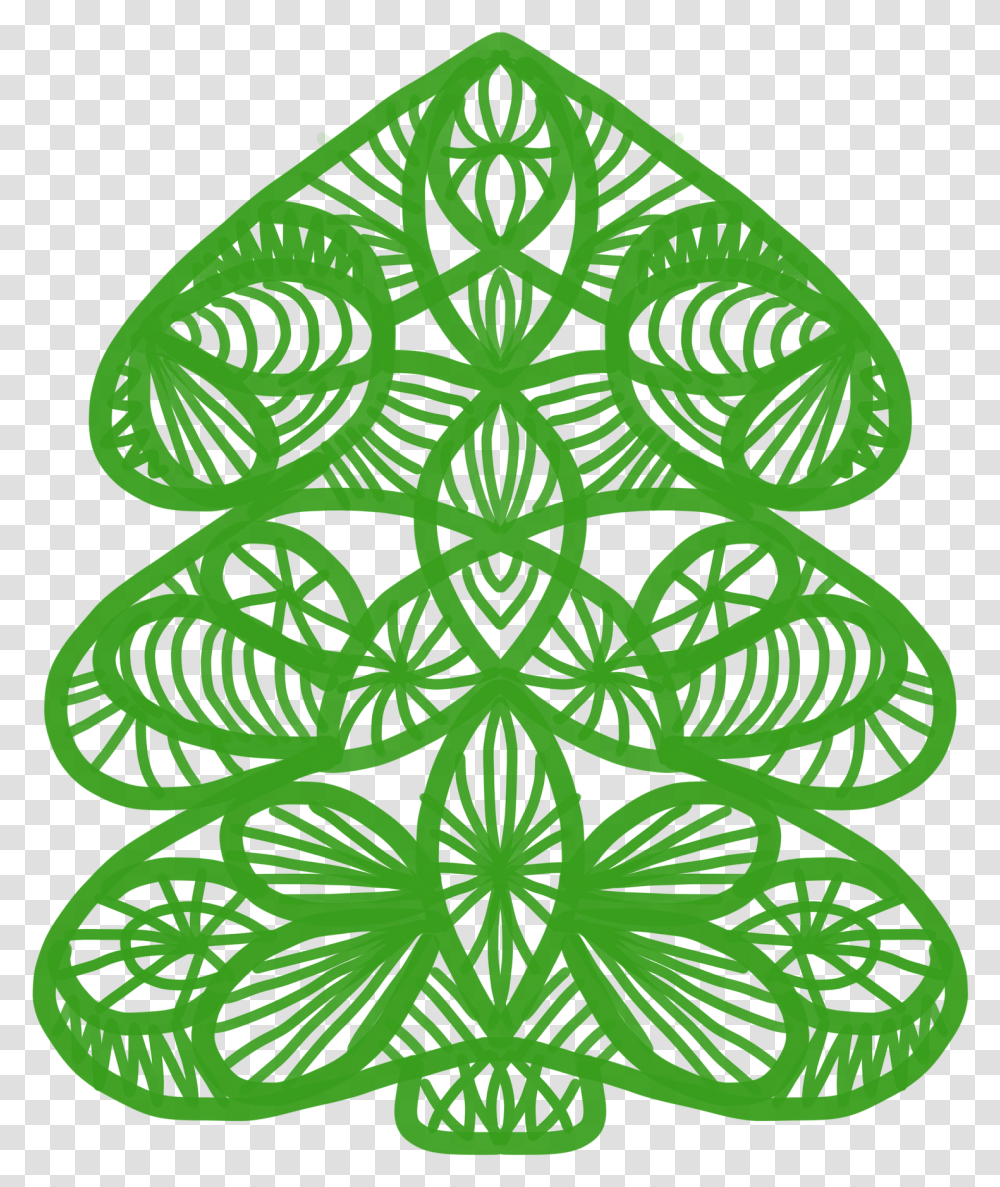 Lace Christmas, Pattern, Rug, Stencil Transparent Png