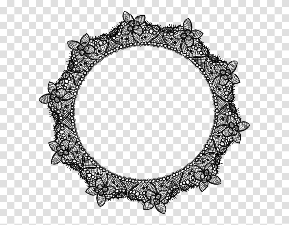 Lace Circle Image, Gray, World Of Warcraft Transparent Png