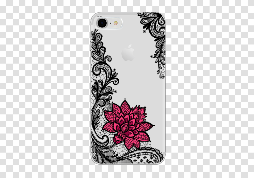 Lace Mandala Case For Iphone, Floral Design, Pattern Transparent Png