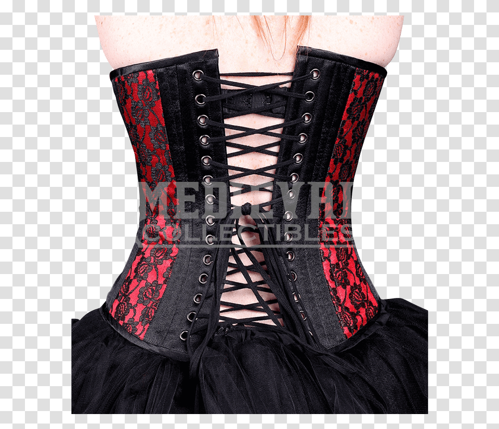 Lace Overlay Corset, Apparel, Person, Human Transparent Png