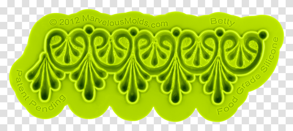 Lace Pattern, Green, Plant, Food, Birthday Cake Transparent Png