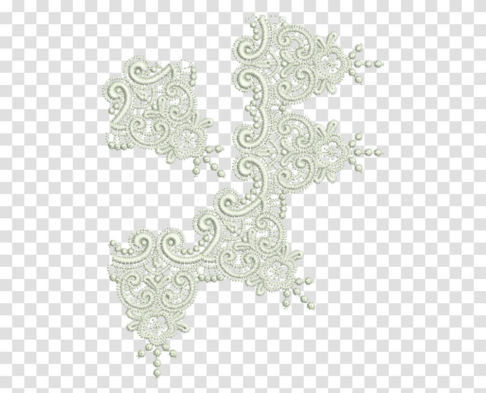 Lace, Pattern, Rug, Embroidery, Paisley Transparent Png