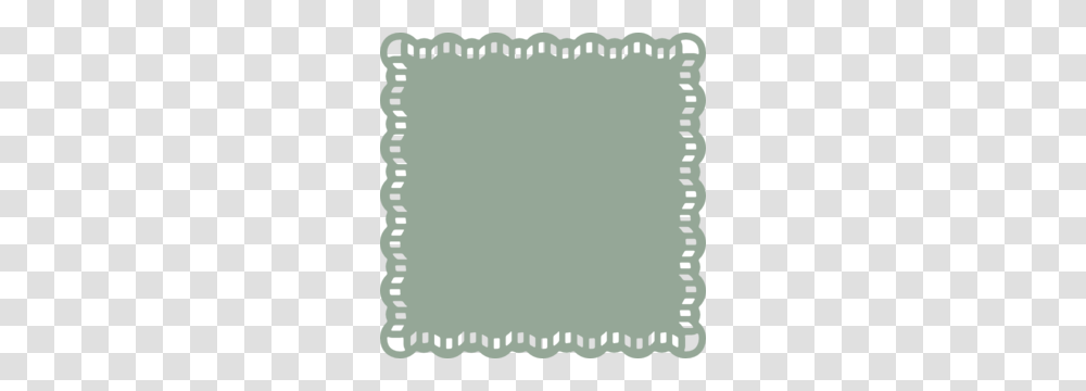 Lace Trimmed Square Clip Art, Word, Oval, Rug Transparent Png