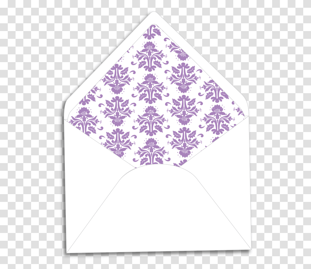 Lace Web Envelope Liners Envelopes, Rug, Mail, Greeting Card Transparent Png