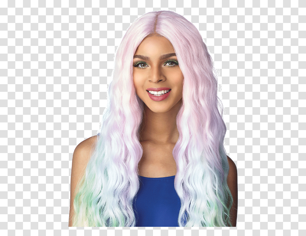Lace Wig Ciel Lace Front Wig Sensationnel, Hair, Person, Human, Portrait Transparent Png