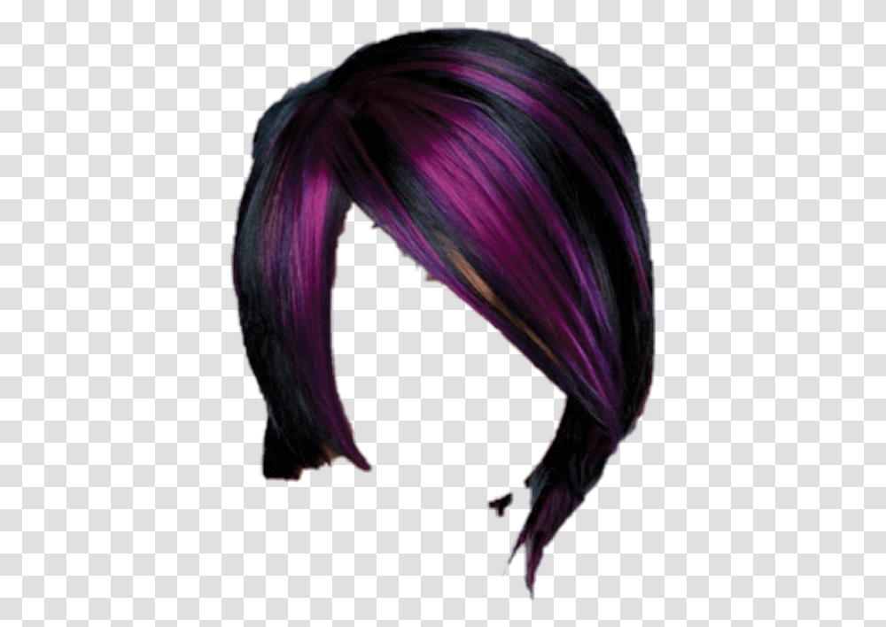 Lace Wig, Hair, Purple, Dye, Bird Transparent Png