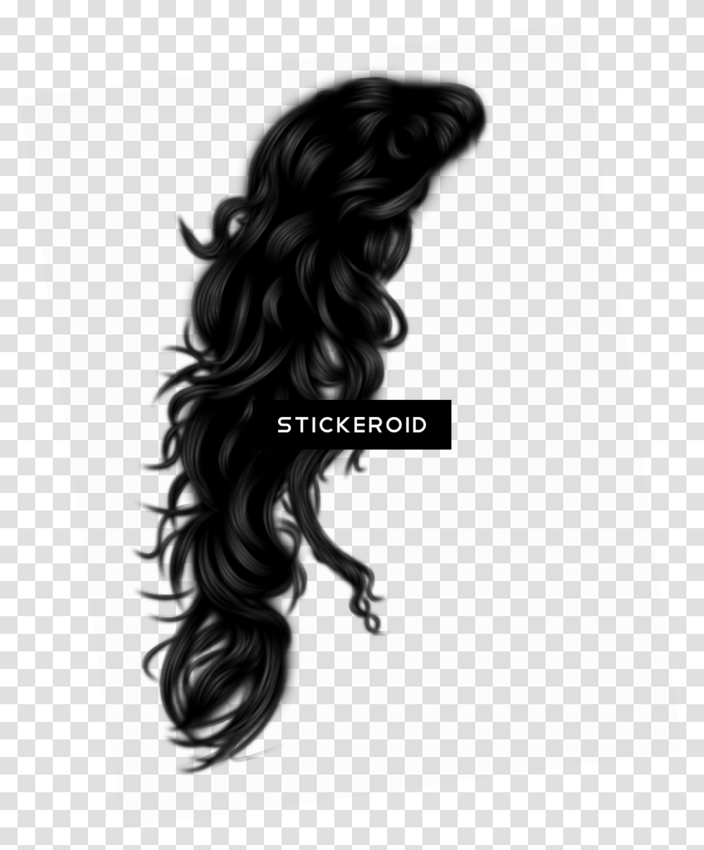 Lace Wig Hd Download Download Girl Hair, Alphabet, Silhouette, Flame Transparent Png