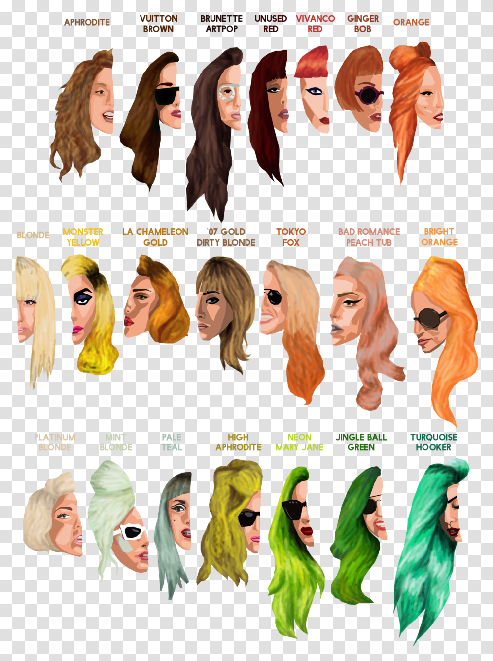 Lace Wig, Head, Hair, Sunglasses, Accessories Transparent Png