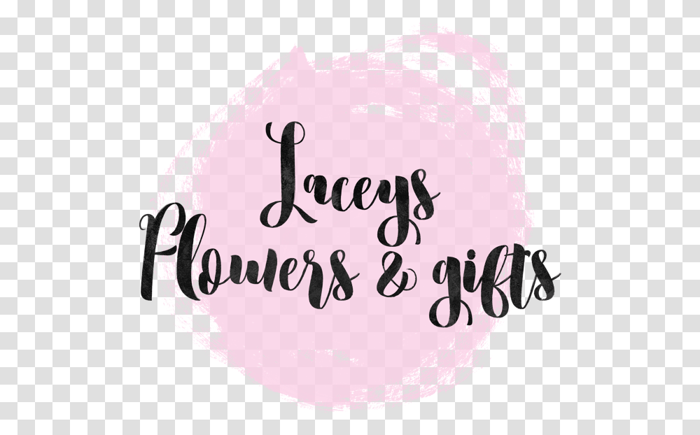 Lacey Flowers Amp Gifts Calligraphy, Handwriting, Label, Skin Transparent Png