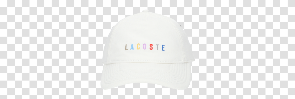 Lacoste Rainbow Logo Cap Baseball Cap, Apparel, Hat Transparent Png