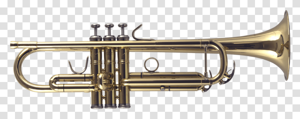 Long Trumpet Vs Horn, Brass Section, Musical Instrument, Cornet, Gun Transparent Png