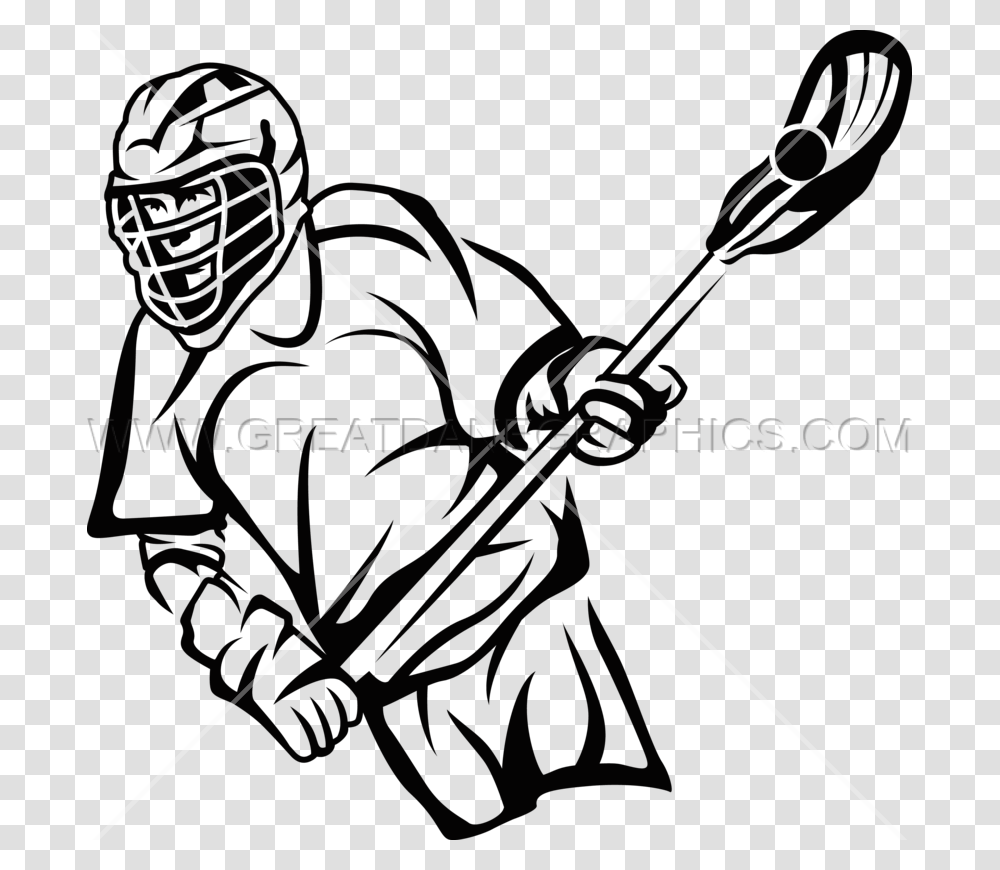 Lacrosseline Artstick And Ball Sportscoloring Bookclip, Bow, Archery, Lawn Mower, Tool Transparent Png