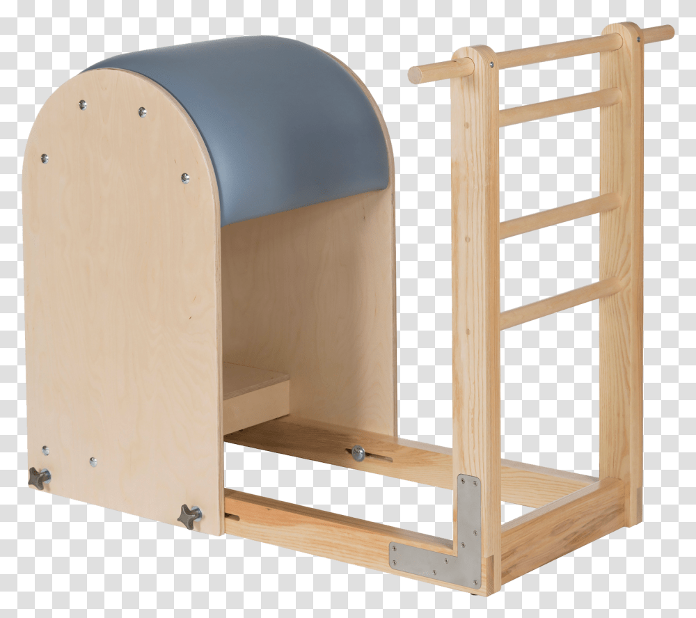 Ladder Barrel Plywood, Crib, Furniture, Mailbox, Letterbox Transparent Png