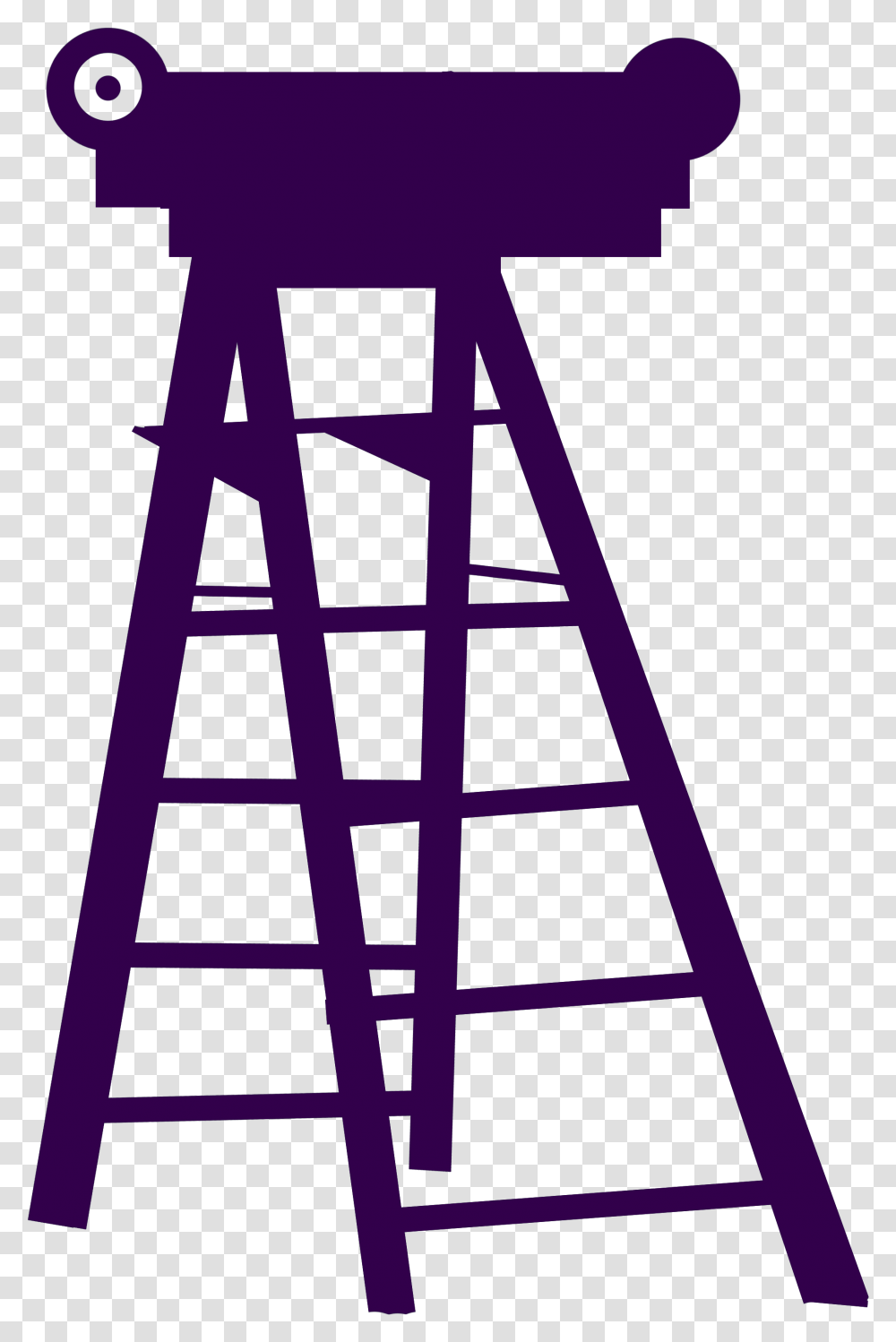Ladder Clip Art Mardi Gras, Chair, Furniture, Cross Transparent Png