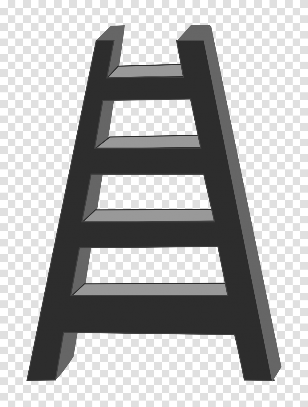 Ladder Clipart Image, Furniture, Bar Stool, Staircase, Chair Transparent Png