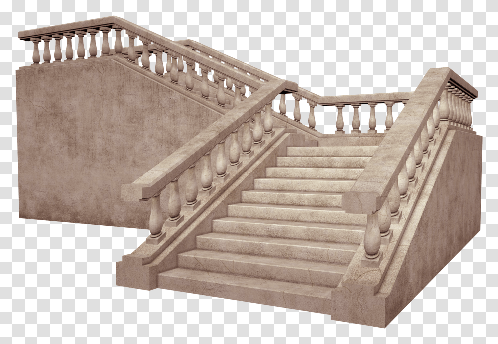 Ladder Clipart Wooden Stair Castle Staircase Clipart, Handrail, Banister, Railing Transparent Png