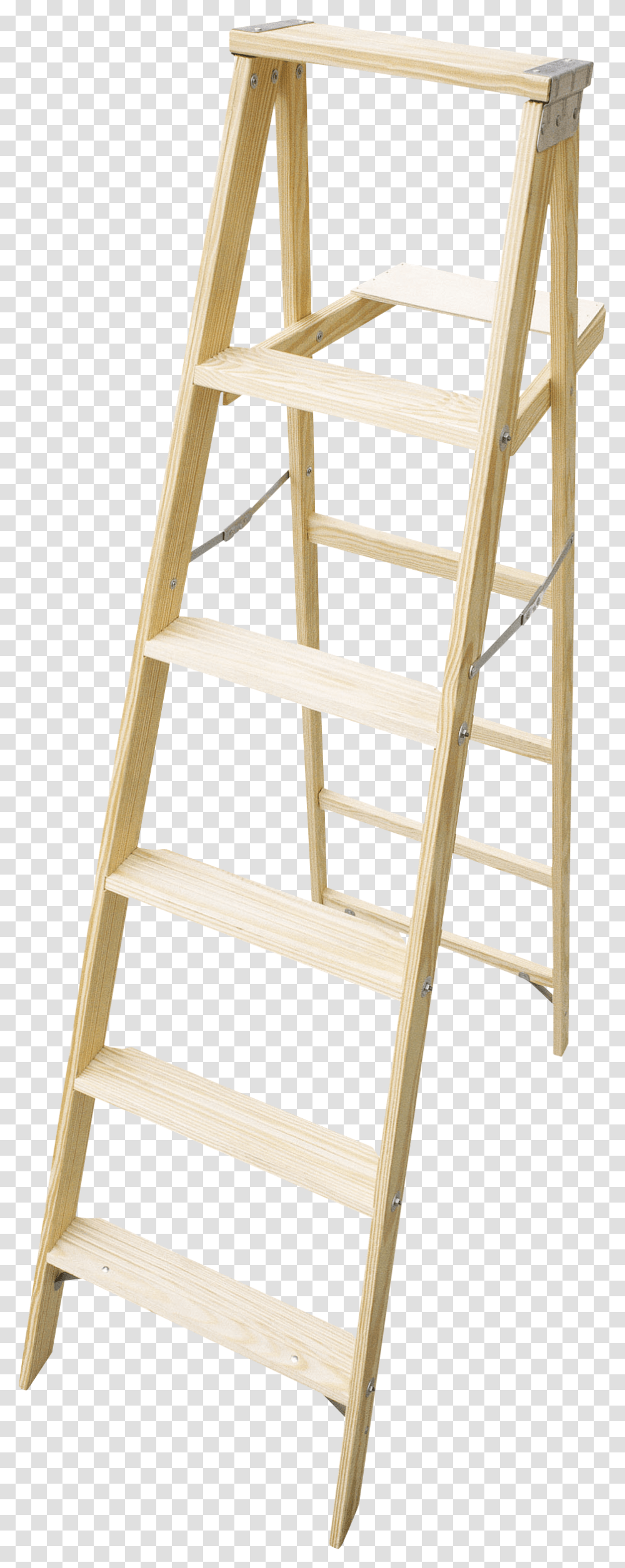 Ladder Portable Stairs, Stand, Shop, Wood, Chair Transparent Png