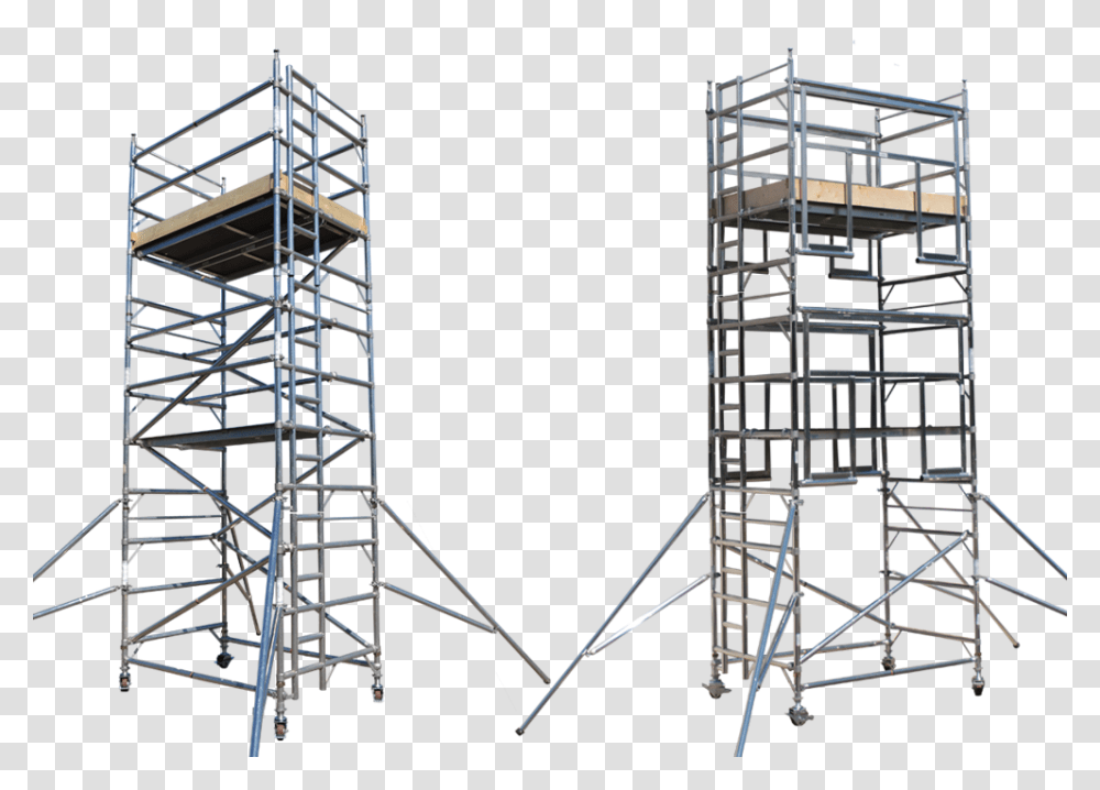 Ladders Aluminium Scaffolding Tower, Construction Transparent Png