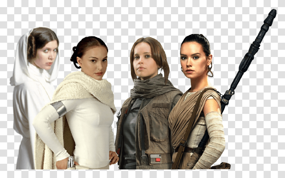 Ladies Background Image Star Wars Rey, Apparel, Jacket, Coat Transparent Png