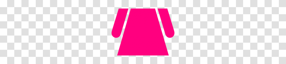 Ladies Bathroom Symbol Hot Pink Clip Art, Bow, Cone, Triangle, Arrow Transparent Png