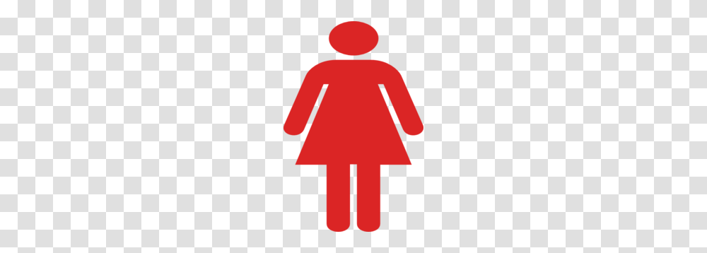 Ladies Bathroom Symbol Red Clip Art, Sleeve, Logo, Hand Transparent Png
