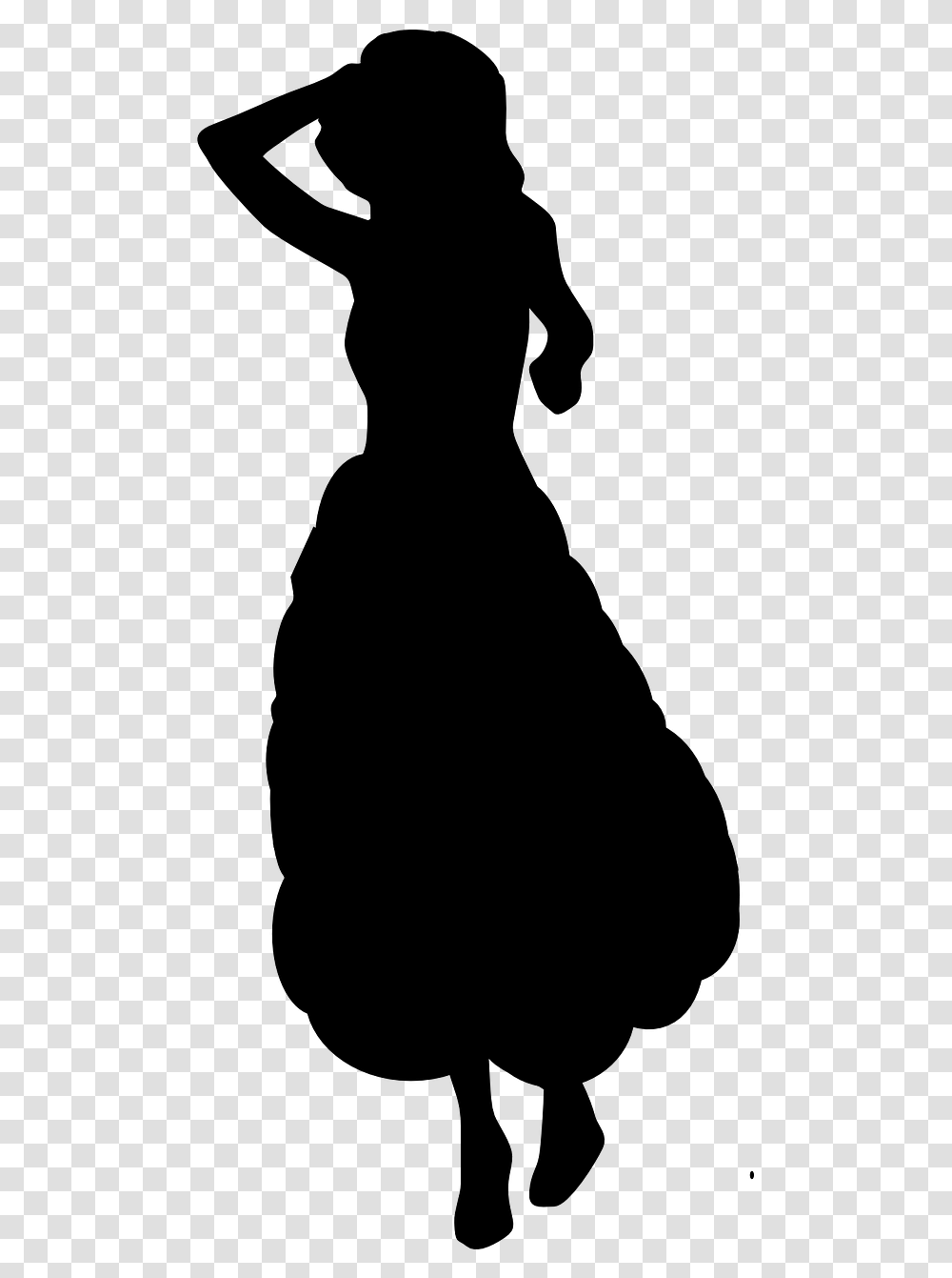Ladies Clipart Black And White, Gray, World Of Warcraft Transparent Png