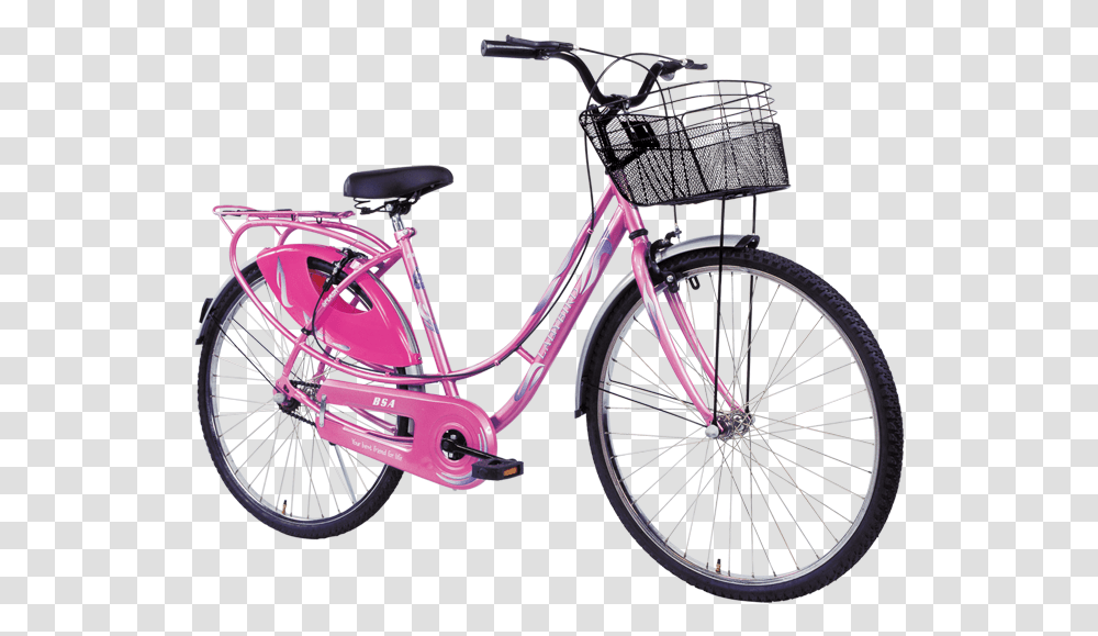Ladies Cycle 5 Image Bsa Lady Bird Cycle, Bicycle, Vehicle, Transportation, Bike Transparent Png
