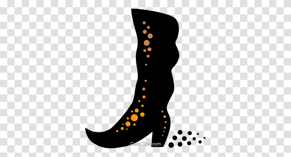 Ladies Dress Boot Royalty Free Vector Clip Art Illustration, Apparel, Animal, Person Transparent Png