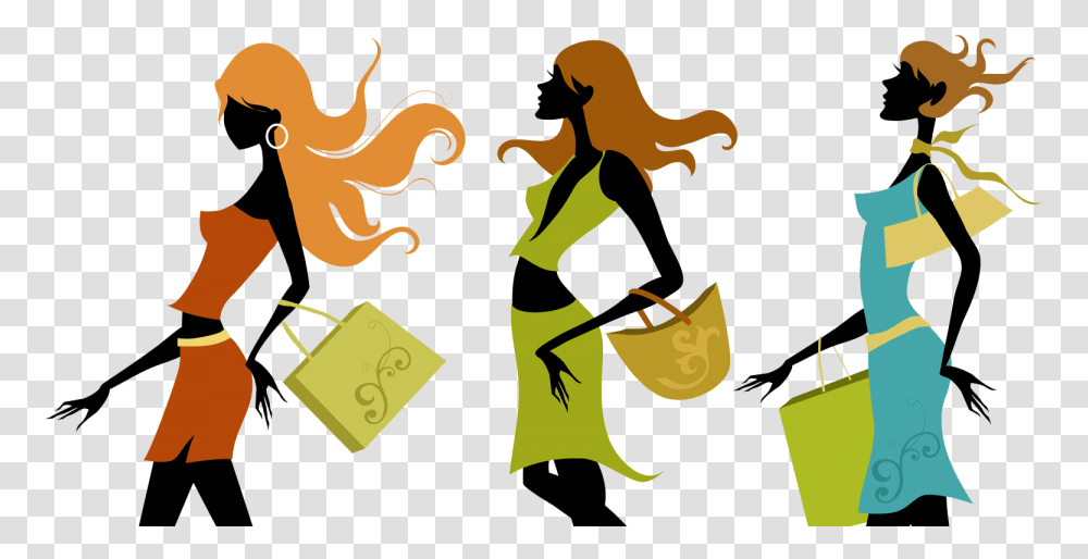 Ladies Fashion Accessories Girls Shopping, Person, Performer Transparent Png