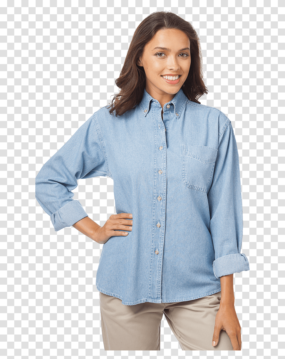 Ladies Long Sleeve Premium Denim Pocket, Pants, Apparel, Jeans Transparent Png