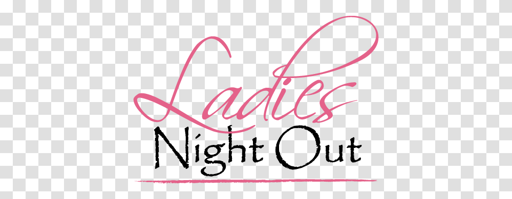 Ladies Night Out Clip Art, Handwriting, Rug, Calligraphy Transparent Png