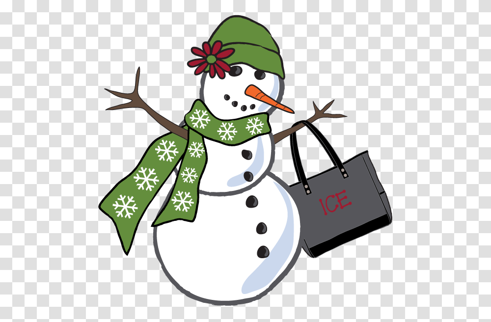 Ladies Night Out Holiday Shopping Night Out, Nature, Outdoors, Snowman, Winter Transparent Png