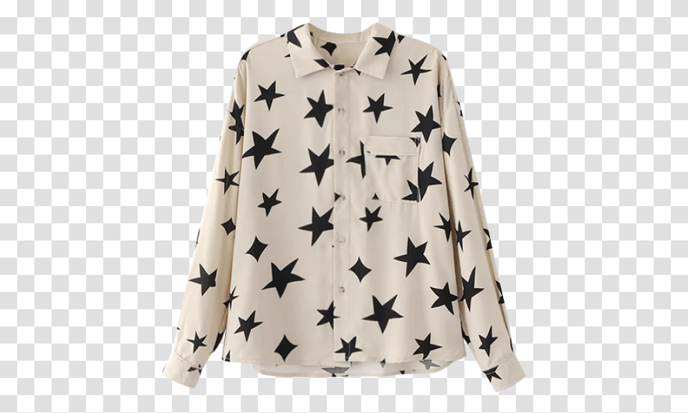 Ladies Pentagram Print Pocket Shirt Molo As, Apparel, Coat, Jacket Transparent Png