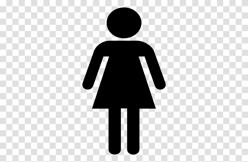 Ladies Restroom Map Symbol Clip Art, Sign, Apparel, Silhouette Transparent Png