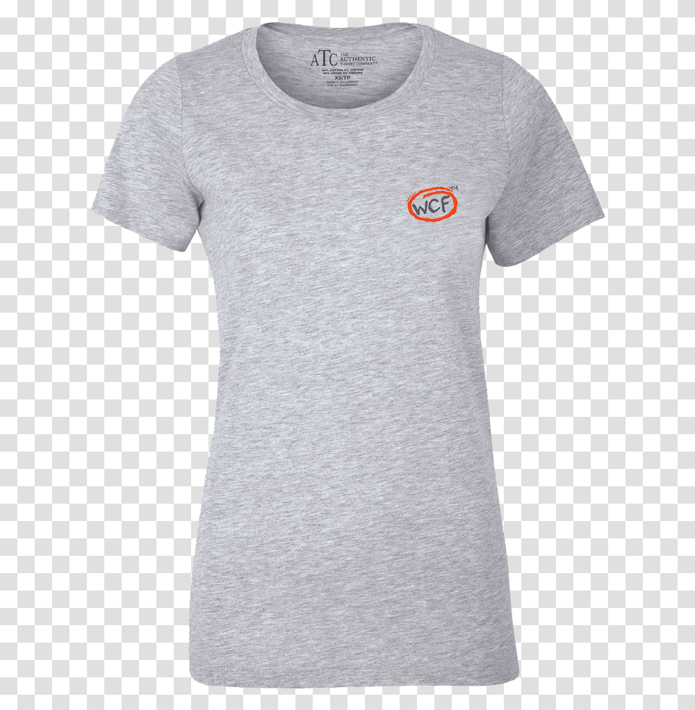 Ladies Tee's Wilms Warriors Orange Ninja Icon Light Grey Foundation Short Sleeve, Clothing, Apparel, T-Shirt, Person Transparent Png