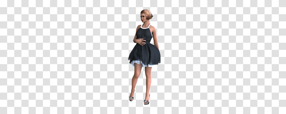 Lady Person, Dress, Female Transparent Png