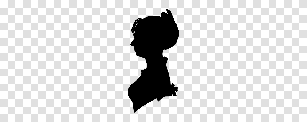 Lady Person, Silhouette, Back, People Transparent Png