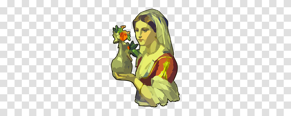 Lady Art, Modern Art, Painting, Face Transparent Png