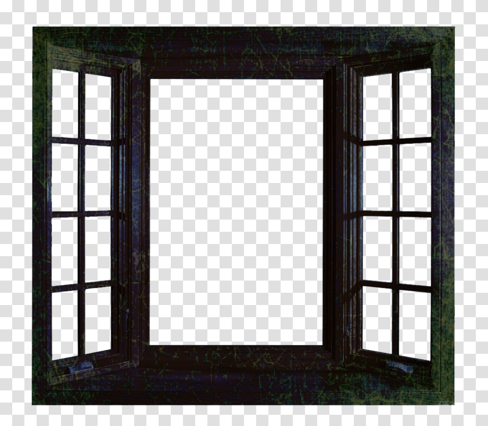 Lady And Bird, Window, Door, Brick, Picture Window Transparent Png
