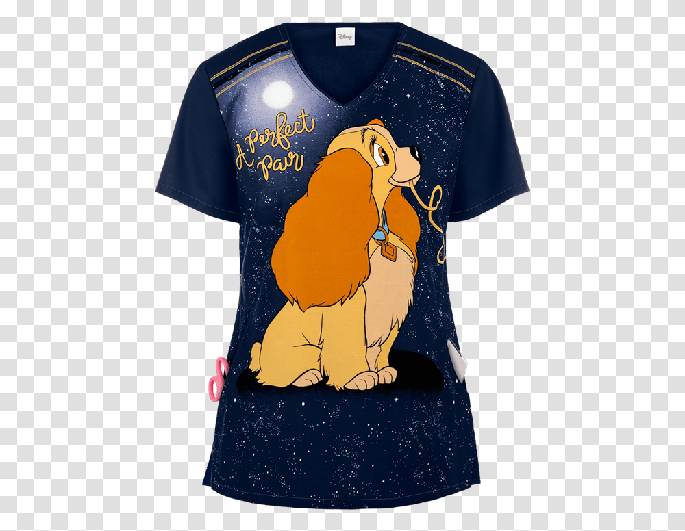 Lady And The Tramp, Apparel, Shirt, T-Shirt Transparent Png